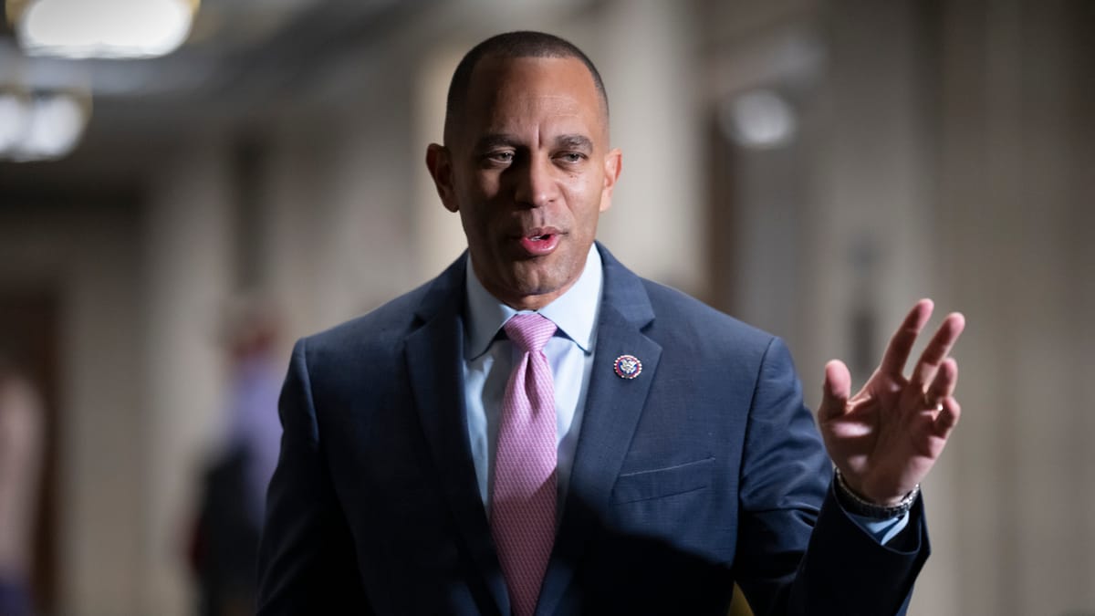 Jeffries Blasts Donald’s Jim Crow Comments Amid 50 Cent's Capitol Hill Advocacy